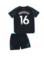 Otroški Nogometna dresi replika Manchester City Rodri Hernandez #16 Tretji 2023-24 Kratek rokav (+ hlače)